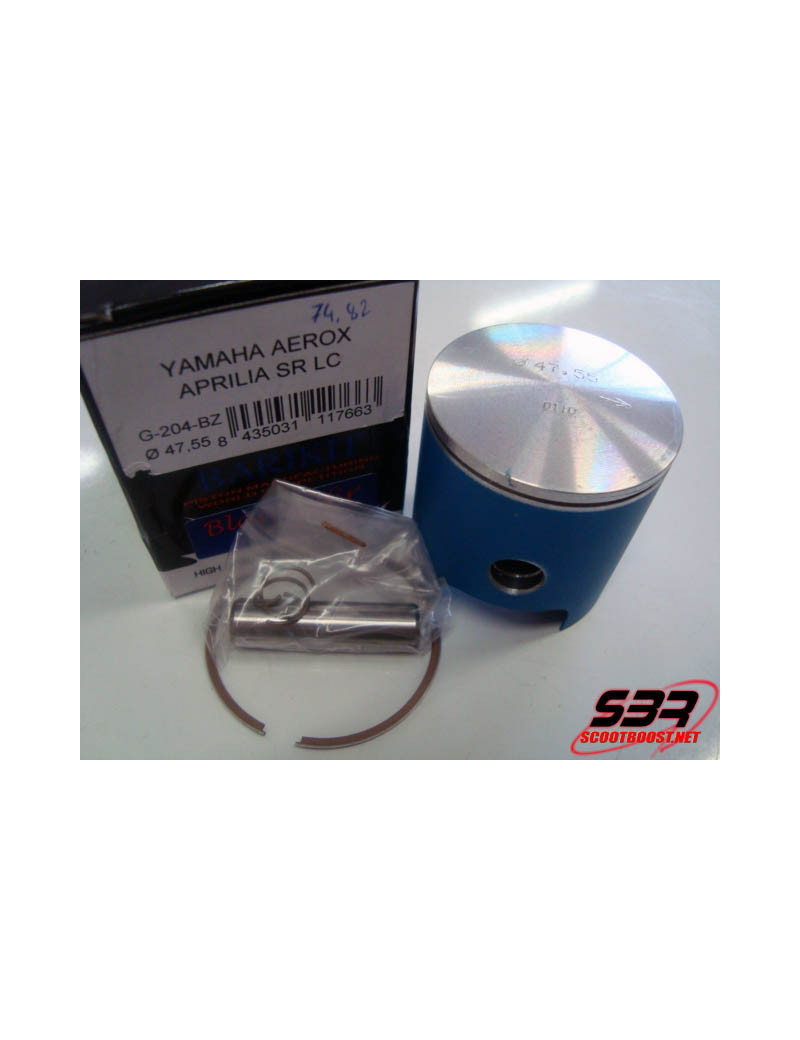 Piston Barikit racing D.47,6mm Blue Zafir axe 10mm