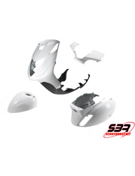 Kit de carénages STR8 blanc pour Piaggio Zip 2000